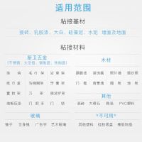 安泰免钉胶40ml双支装白色强力胶粘墙瓷砖大理石玻璃相框五金挂件厨卫防水胶上墙固定免打孔胶水MS玻璃胶无味道无甲醛家装胶
