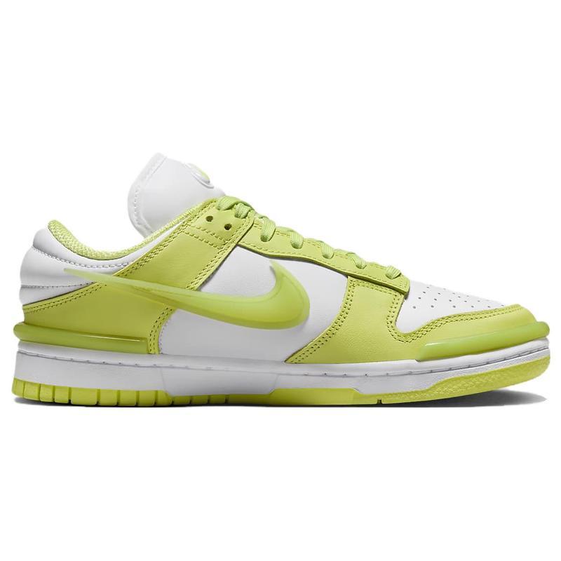 正品进口耐克nikedunklow舒适百搭休闲鞋减震耐磨低帮板鞋女款绿色