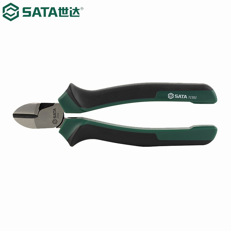 世达(SATA)72301 省力型斜嘴钳 斜口钳电工剥线钳子 6英寸 1把装