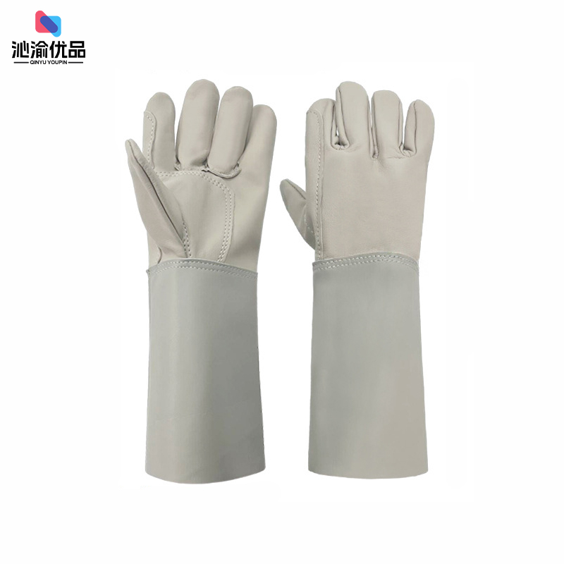 沁渝优品 皮电焊手套 全皮加托 副高清大图