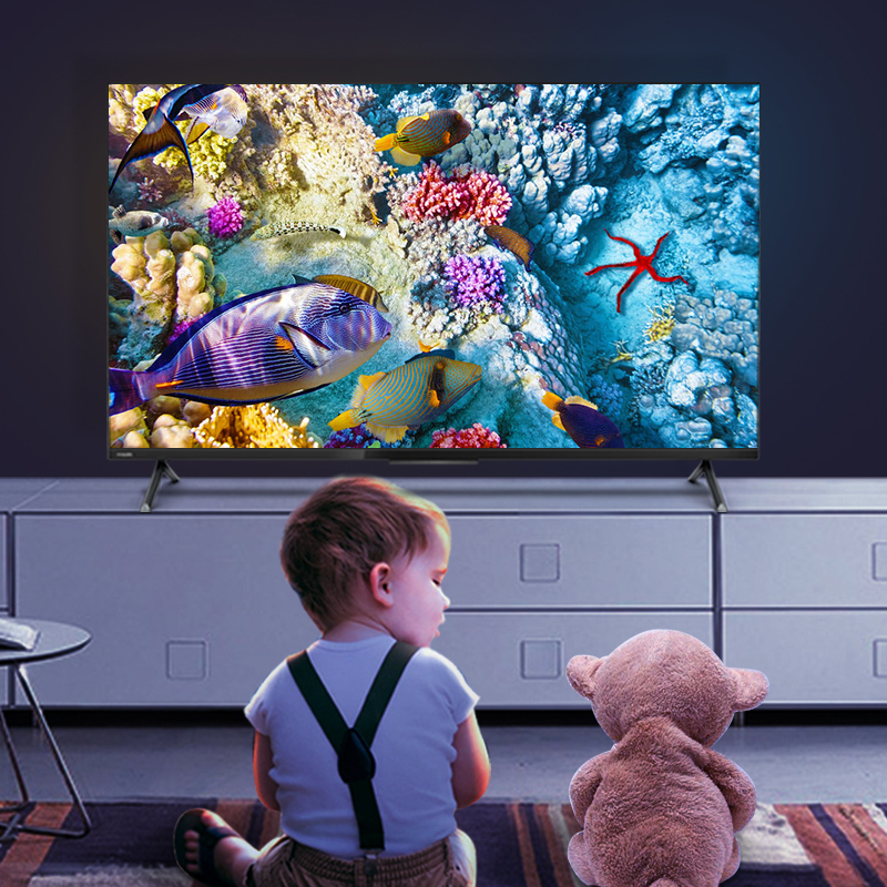 飞利浦(PHILIPS)55英寸4K超清全面屏 舒视蓝护眼 运动防抖HDR 智能语音网络电视 55PUF7565/T3