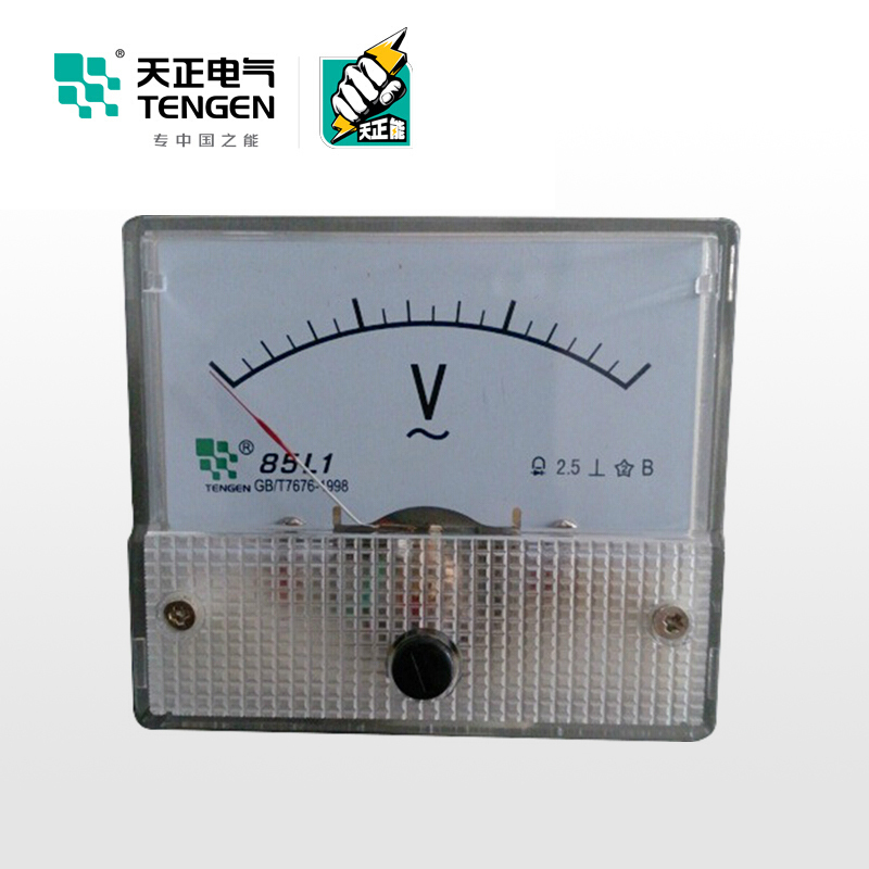 天正电气 85L1-V 250V 单相 2.5级 嵌入式 09021670004 电测仪表