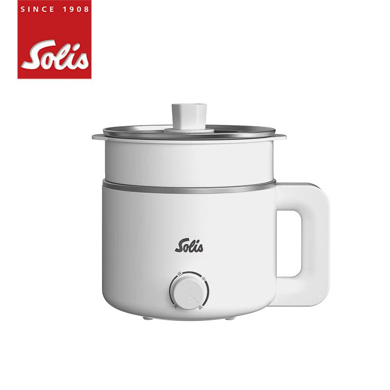 索利斯 S-EC12 多功能电煮锅 白色 1.2L