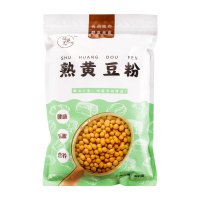 绿垦荒 熟黄豆面粉500g*1袋 速食冲饮豆浆粉 红糖糍粑豆乳盒子蛋糕驴打滚原料杂粮面粉