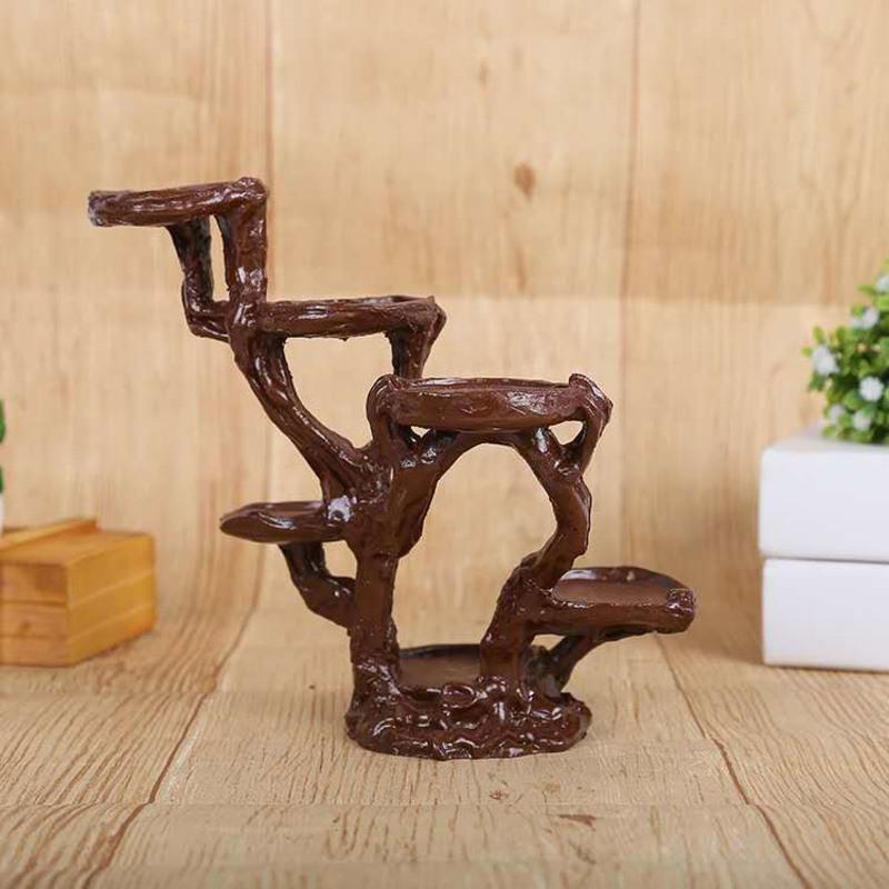 树脂摆件六座财神爷装饰展示架树脂工艺品底座家居用品架子摆件15520