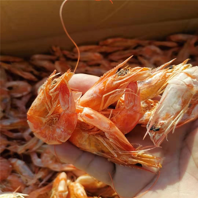 大海味道 崂山当地即食大虾干 干虾烤虾大对虾干500g 年货实惠装 单包价