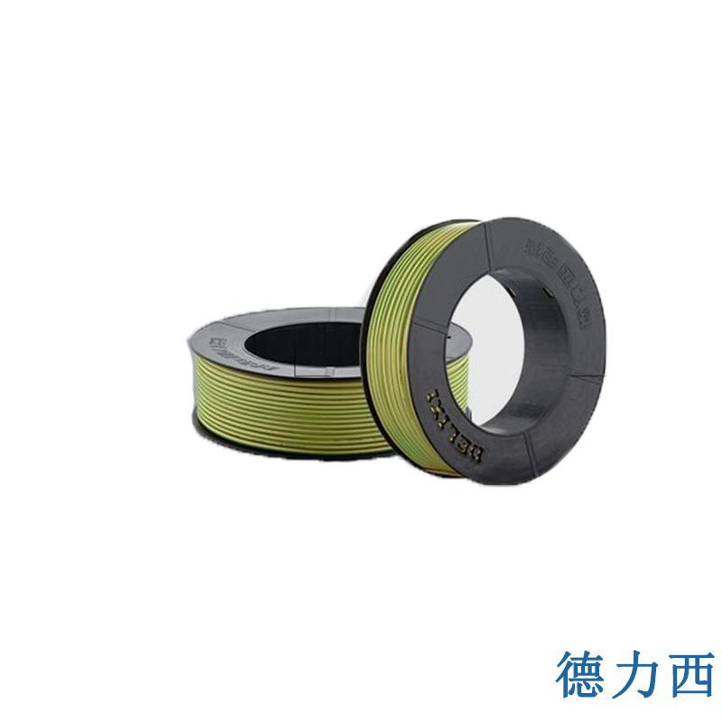 德力西 塑铜线 BV 2.5平方 100米/卷 （单位：卷） 双色