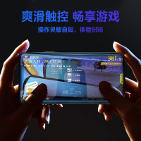 [送手机壳]轻万适用华为荣耀magic2钢化膜honor全屏玻璃贴膜huawei抗蓝光手机保护膜