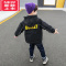 可莉允男童加绒外套秋冬装加厚小童洋气冬季儿童棉服风衣宝宝冬款薄棉衣