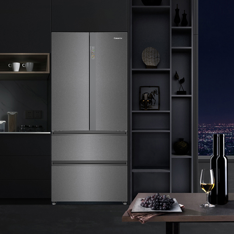 卡萨帝casarte550升多门零嵌超薄冰箱细胞级养鲜智慧净化深冷智冻bcd