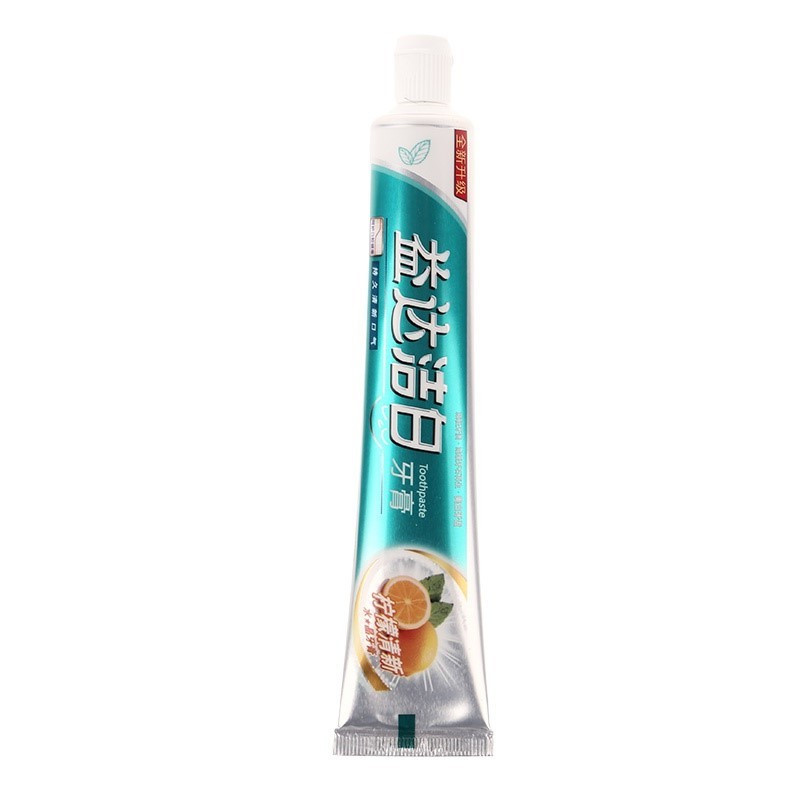 益达洁白柠檬清新水晶牙膏105克