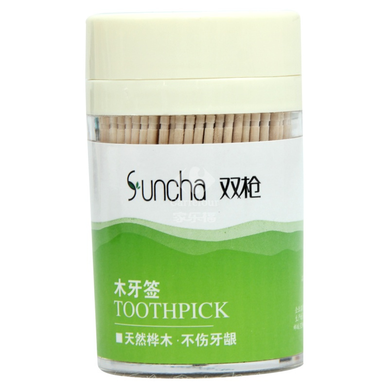 天然环保酒店牙签家用牙签不伤牙龈 袋装木牙签YQ2232