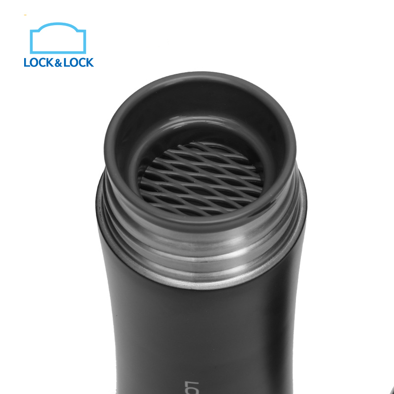 乐扣乐扣(lock&lock)掌心保温杯LHC4027PG 304不锈钢(300ml)玫瑰金高清大图