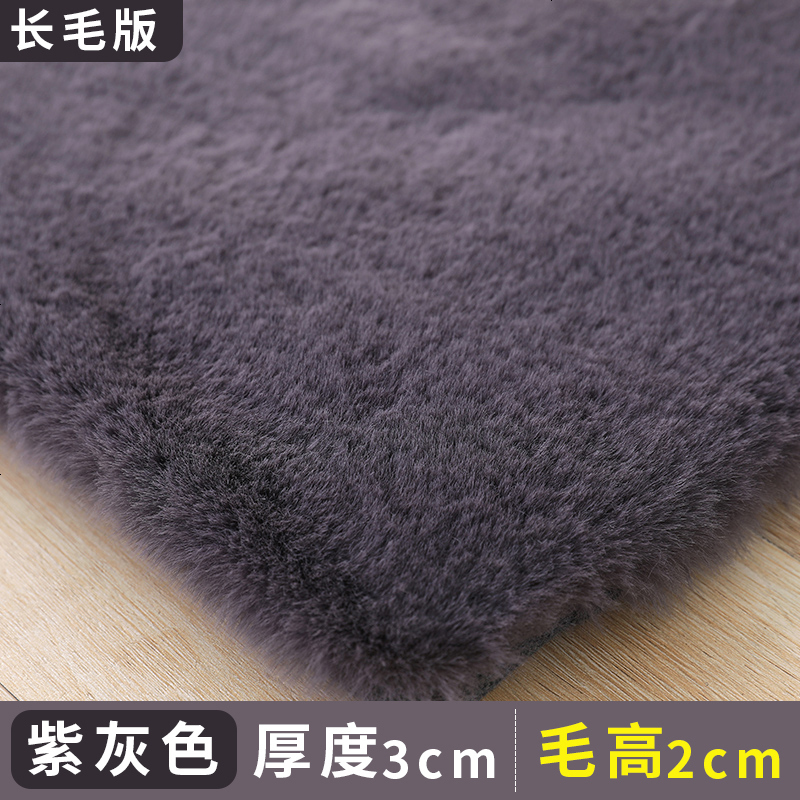 卧室地毯床边毯满铺房间脚垫飘窗窗台垫子加厚床前毛绒小地毯可爱