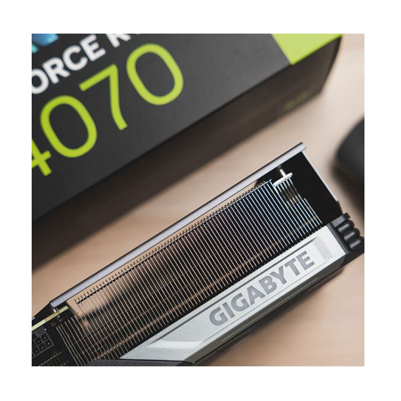 技嘉魔鹰GIGABYTE GeForce RTX 4070 Gaming OC 12G 电竞游戏设计智能学习电脑独立显卡2K/4K