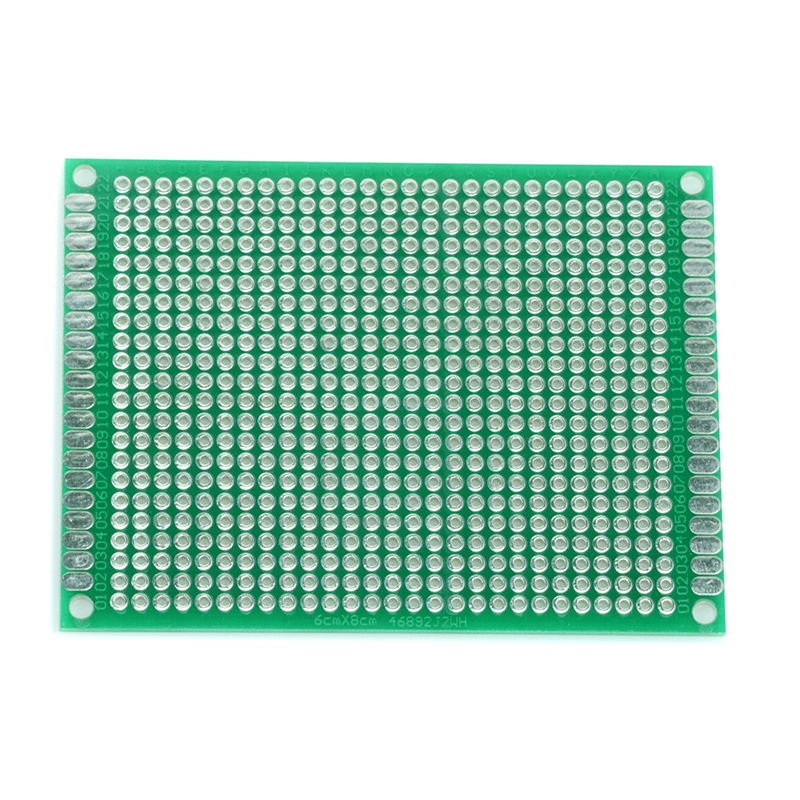 企购优品 万能板 反面电路板洞洞板 PCB线路板实验板焊接板7*9cm