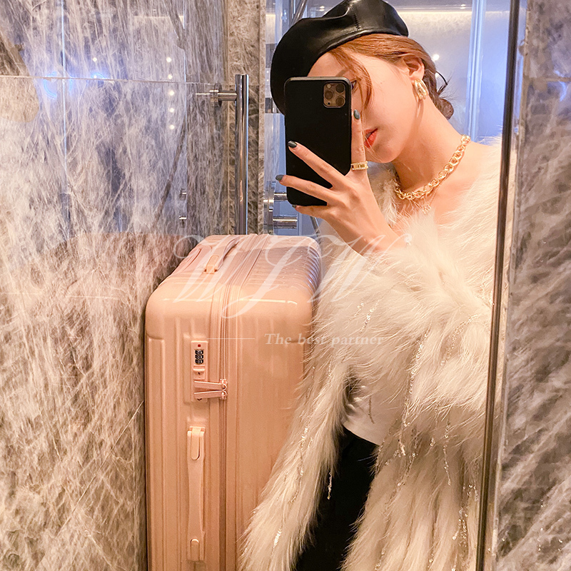 SGG行李箱女网红ins新款旅行箱28寸男万向轮韩版密码箱小型皮箱20寸登机箱学生拉杆箱24寸拉链箱子26寸出国托运箱潮
