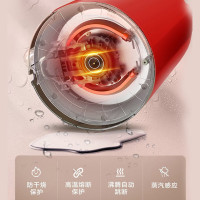 苏泊尔(SUPOR) 烧水壶电水壶1.7升大容量1800W大功率全钢无缝304内胆电热水壶 SW-17E05E红色