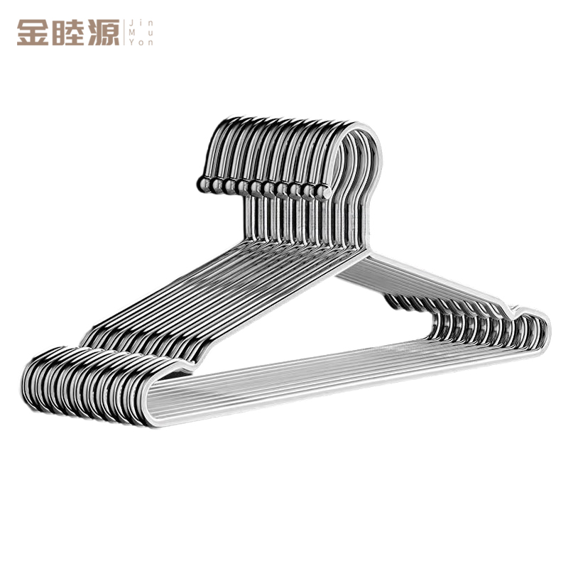 金睦源 JIN MU YON 不锈钢衣架 3.0厚45cm 组高清大图