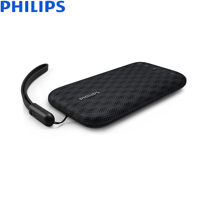 PHILIPS/飞利浦BT3900 无线蓝牙音响 防水设计 户外运动 免提通话 纤薄便携迷你音响 黑色