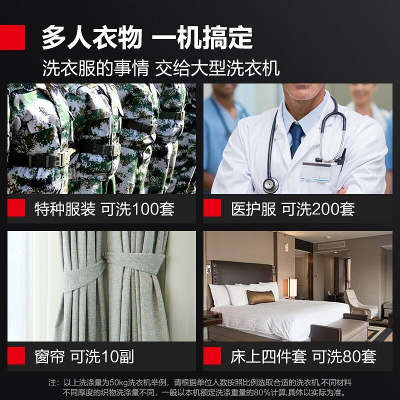 德玛仕(DEMASHI)全自动大型洗脱机工业洗衣机商用工业水洗机变频洗涤设备 20KG商用洗衣机XYJ-20高清大图