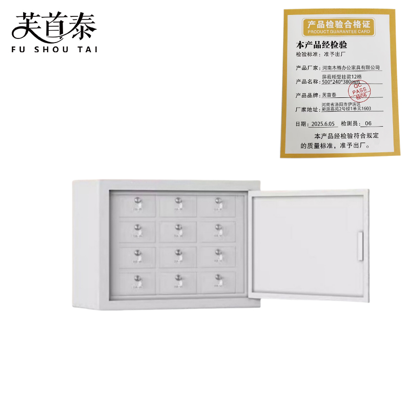 芙首泰屏蔽柜壁挂款12格500*240*380mm台高清大图