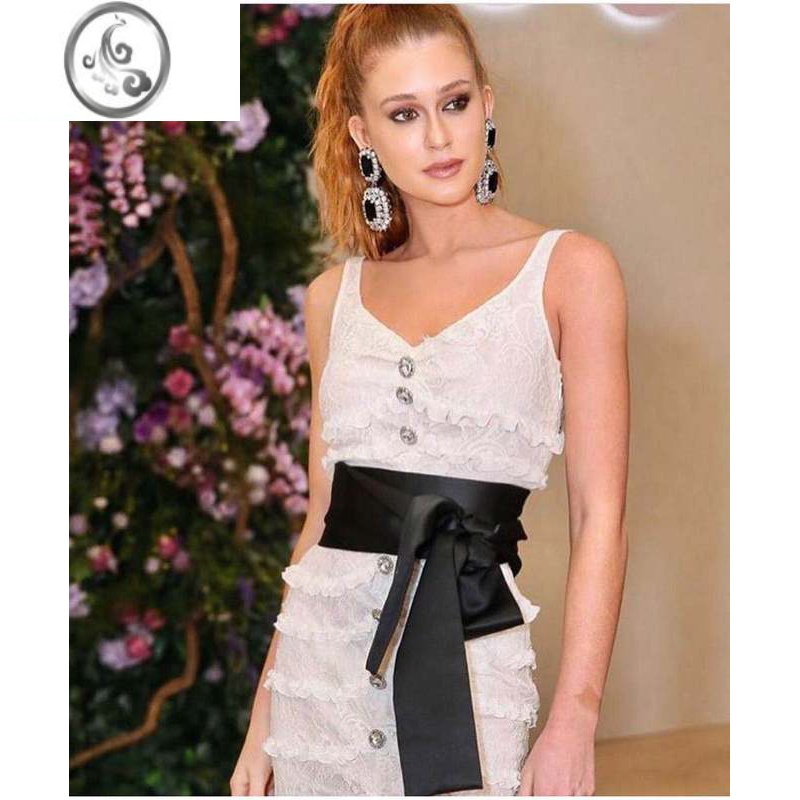 JiMi2022新款欧美巴洛克复古黑宝石耳环女 925银针耳钉夸张闪钻耳坠高清大图