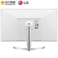 LG 32UL950 31.5英寸视频编辑摄影后期硬件校准Nano IPS HDR 宽屏显示器升降旋转雷电3接口支持4K分辨率菊花链
