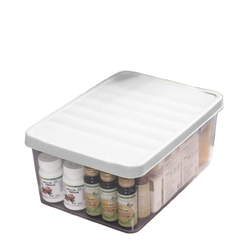 禧天龙(Citylong) X-6127禧纳收纳箱3个装(烟熏灰)乐高积木收纳盒儿童玩具收纳箱小颗粒玩具零件分拣整理箱高清大图