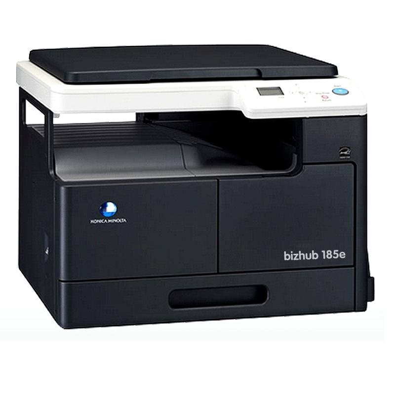 柯尼卡美能达(KONICA MINOLTA)bizhub 185e A3黑白多功能复合机 16页/分 打印复印扫描(含盖板+单纸盒)