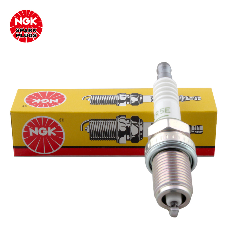 NGK 镍合金火花塞BKR5E 7938/5938四支装 奇瑞QQ6东方之子旗云瑞虎5瑞麒大众桑塔纳志俊桑塔纳3000蓝