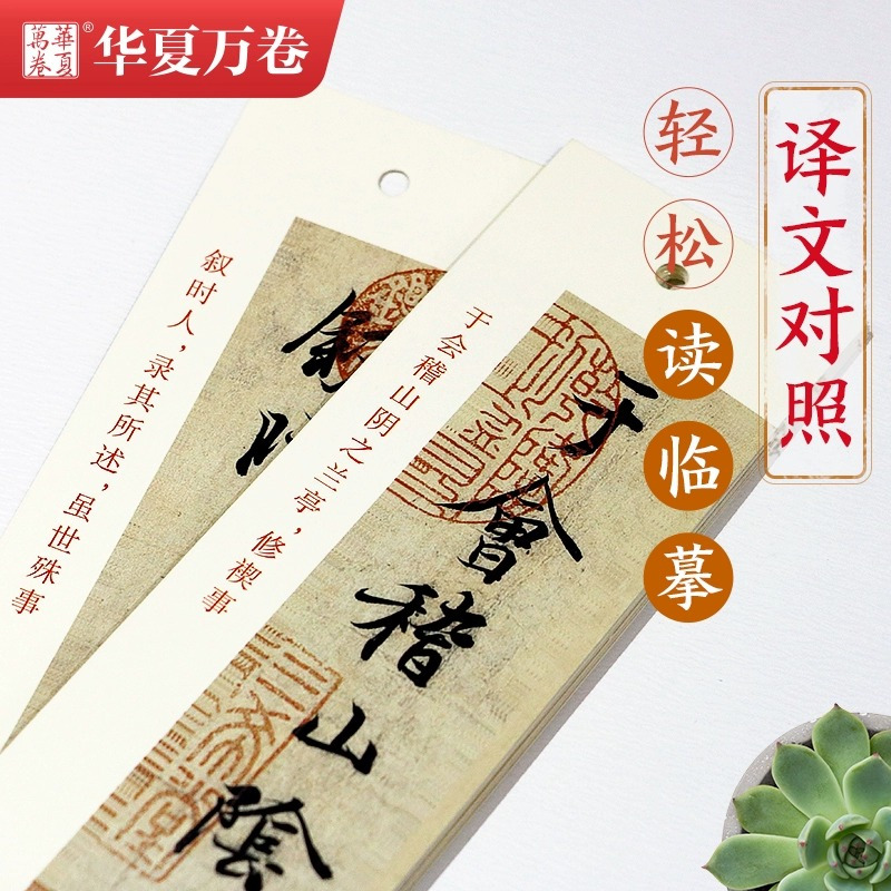 透明练 近距离练字纠错卡 楷书 教程版(赠1本书法本) [正版]毛笔书法近距离临摹字卡楷书灵飞王羲之行书兰亭序临帖赵孟俯