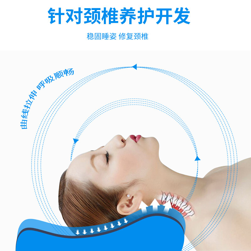 乳胶枕头泰国进口护颈椎天然橡胶枕头儿童单人记忆枕头枕芯