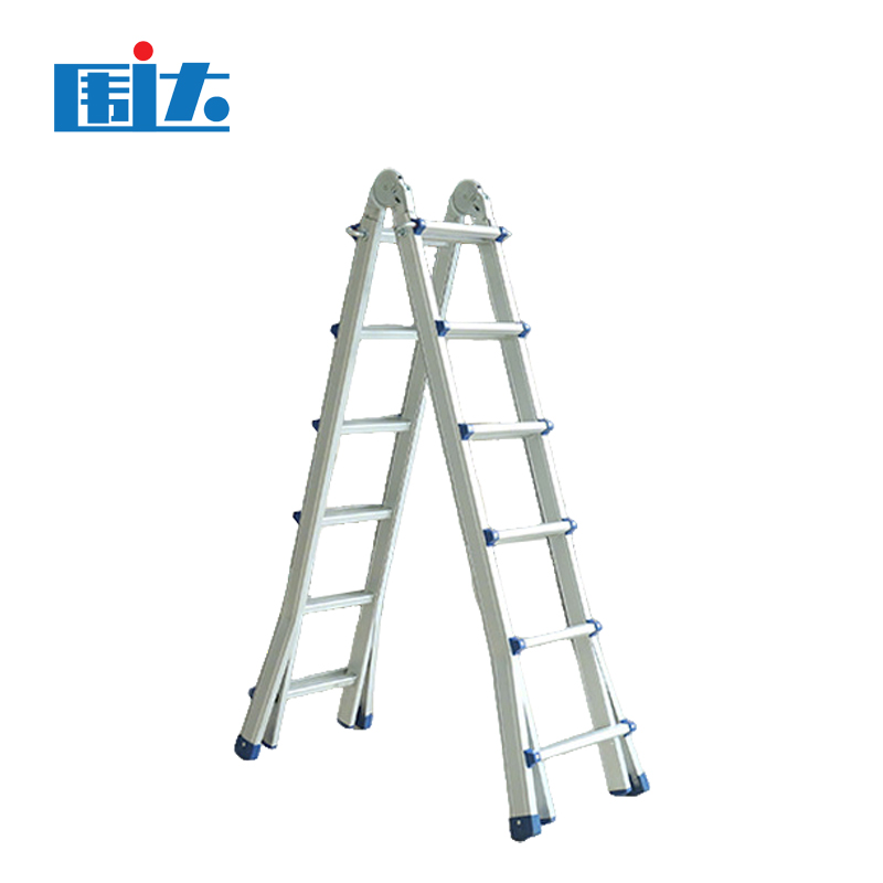 围达 多功能折叠工程梯 3.05m(5步) 个高清大图