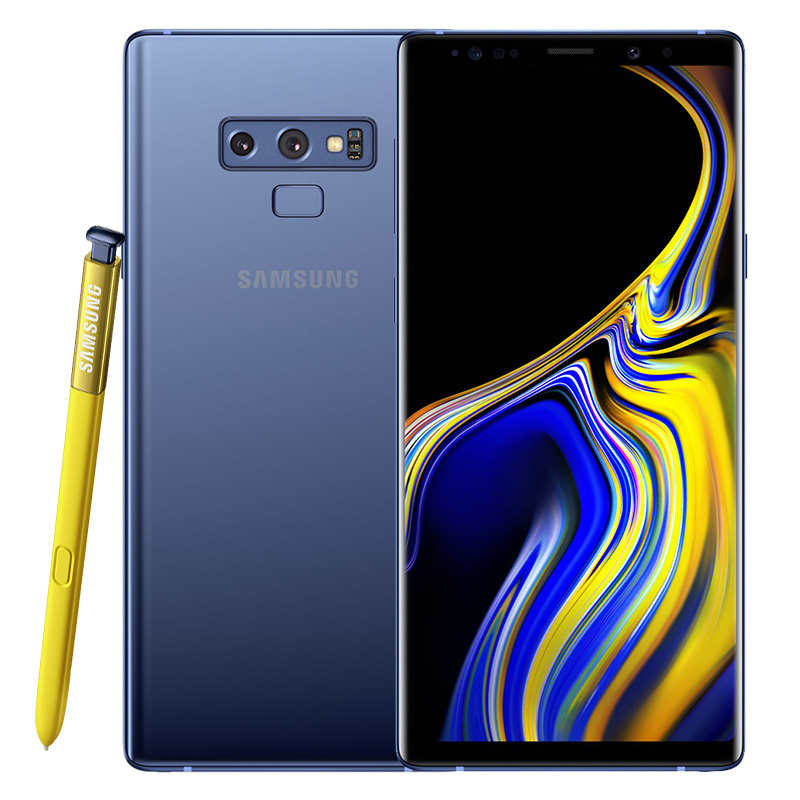 SAMSUNG/三星note9智能手机 港版带发票 双卡双待 移动联通电信4G全网通手机 6GB+512GB 寒霜蓝