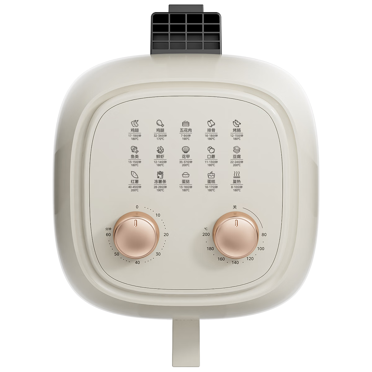美的(Midea)空气炸锅5.3L MF-KZE5385TQ(单位:台)高清大图