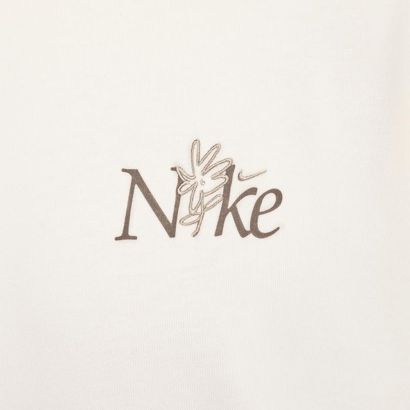 Nike宽松版型刺绣纹理男运动T恤长袖休闲潮流百搭基础款高清大图