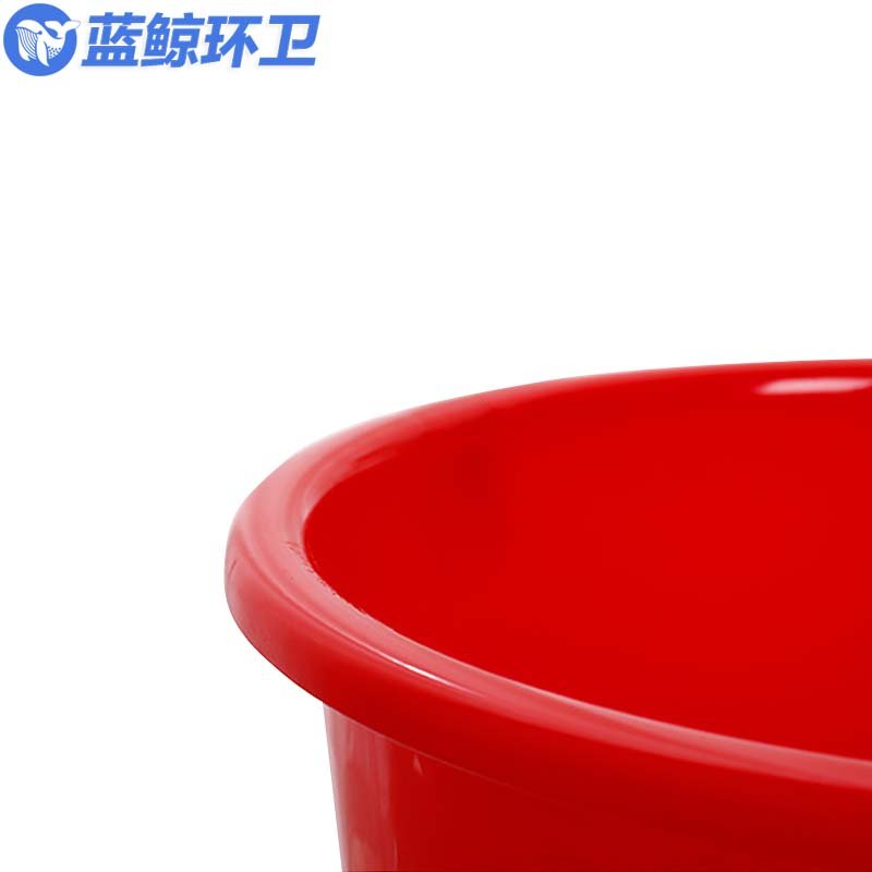 勇夺 10L红色29.5*23.5cm 无盖塑料桶 手提水桶高清大图