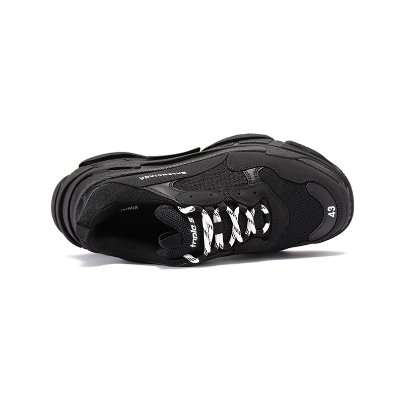 巴黎世家balenciaga男士triples系列户外厚底老爹鞋系带休闲运动鞋