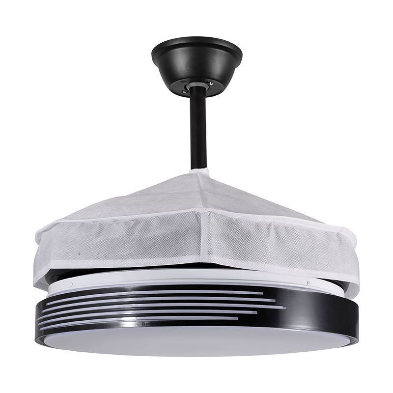 隐形吊扇灯防尘罩套圆形风扇灯防灰尘配件灯罩带风扇的吊灯盖布巾