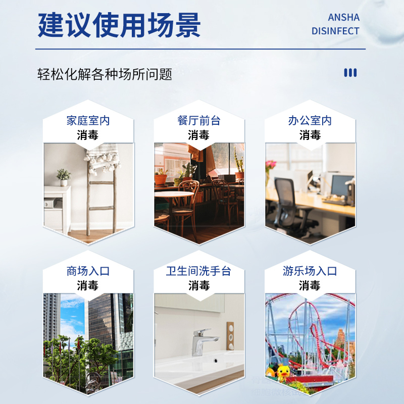 安鲨75%酒精消毒凝胶500ml 学生免洗手洗手液 家用手部皮肤乙醇消毒液凝胶 商场办公室家庭手消毒