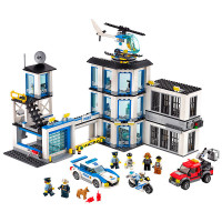 LEGO 乐高 City城市系列 警察总局60141 塑料玩具 200块以上 6-12岁