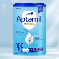 [新效期25年8月]原装进口德国爱他美Aptamil经典款婴儿配方奶粉PRE段800g 适合0-6个月