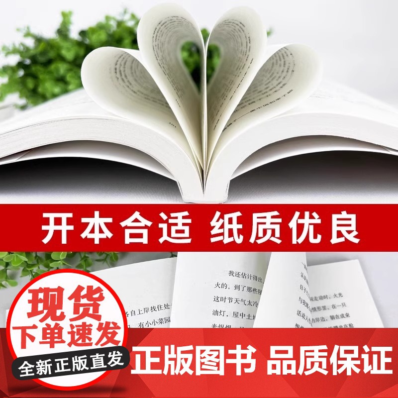 [正版]长河 全套4册任选 沈从文自传 边城湘行散记 完整版无删减高中生书排行榜经典文学小说作品初中生读本课外阅读高清大图