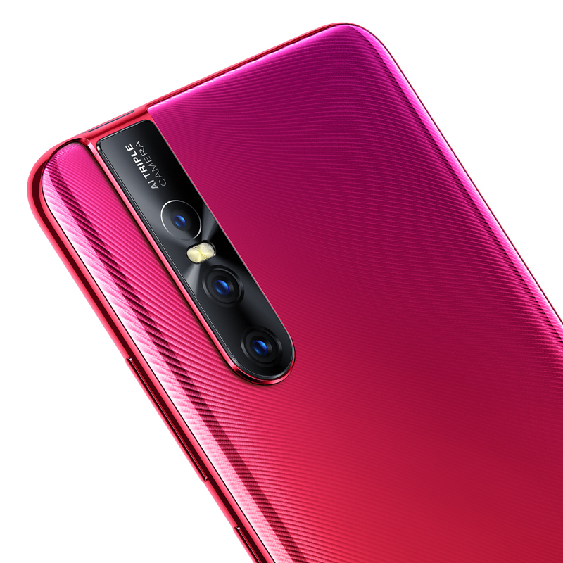 vivo S1 pro 珊瑚红 6+256G 3200万AI高清自拍 超广角后置三摄拍照手机 移动联通电信全网通4G手机