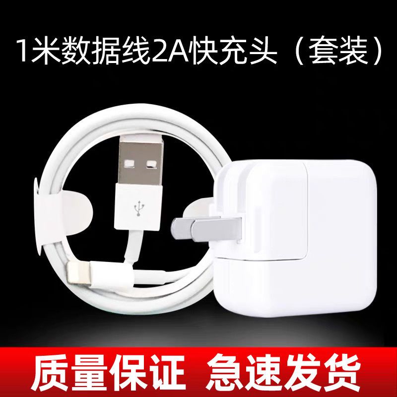 苹果充电器6/7/8/8plus/x/xsmax手机充电头快充插头通用pad|[1A标准款]