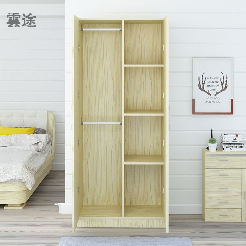 实木衣柜实木板式