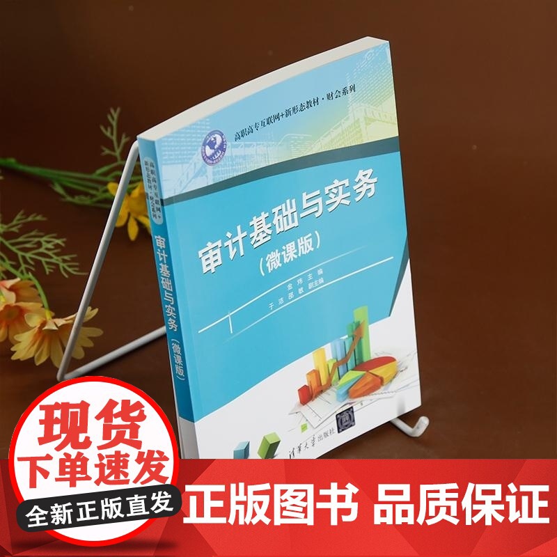 [正版新书]审计基础与实务(微课版) 金炜 于洁 邵敏 清华大学出版社 审计基础高清大图