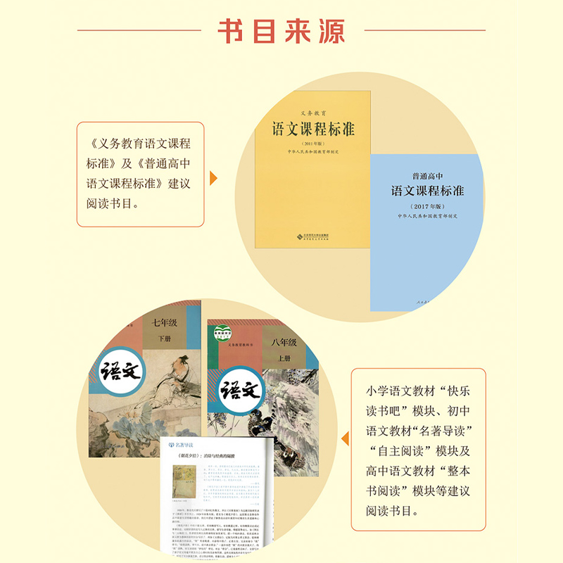 [醉染正版]正版 世说新语 选经典名著中国古典小说阅读书 世界名著初中生七年级书读物文言文 人民文学出版社高清大图