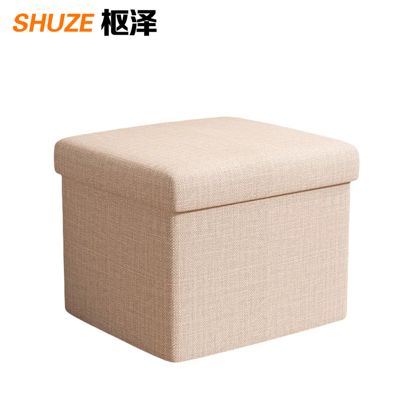 枢泽 收纳凳 31*31*31cm 个高清大图